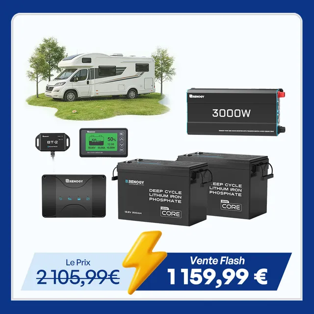 renogy-kit-nergie-5-12-kwh-off-grid-2-batteries-lithium-200ah-pour-camping-car-m image 1