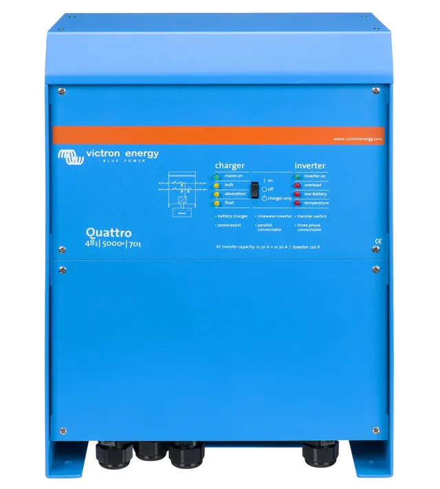 victron-energy-quattro-5000-va-48-v-convertisseur-sinuso-dal-pur-et-chargeur-de- image 1