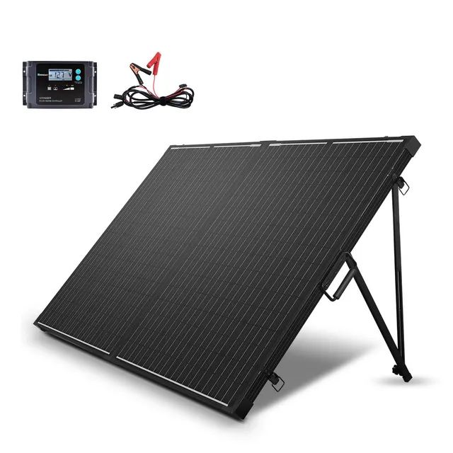 renogy-valise-solaire-pliable-monocristalline-100w-12v-avec-r-gulateur-tanche-in image 1
