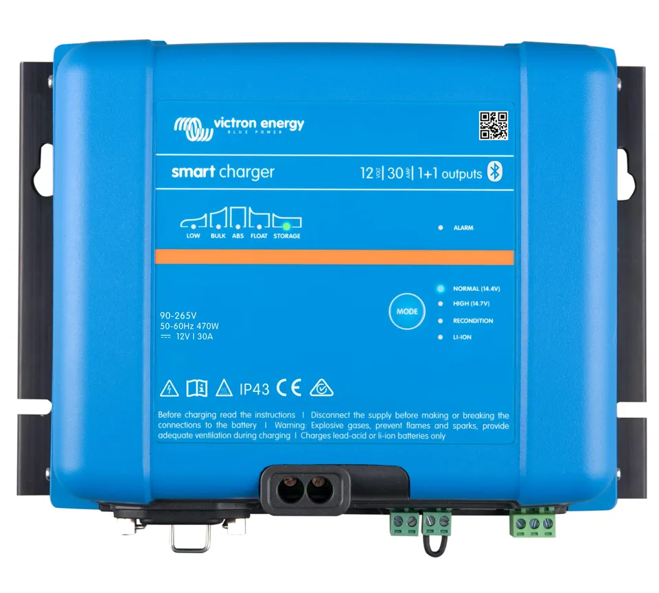 victron-energy-smart-ip43-chargeur-de-batterie-12-v-30-a-120-240-v-ca-double-sor image 1