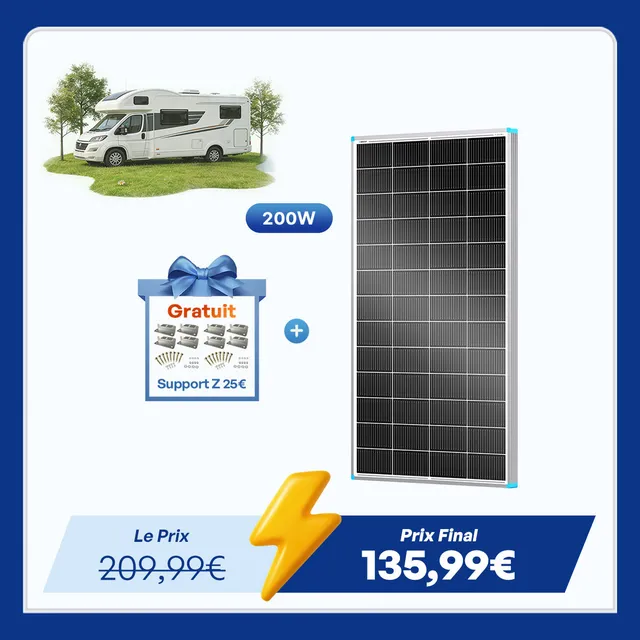 renogy-panneau-solaire-12v-24v-200w-n-type-16bb-pour-camping-car-et-hors-r-seau image 1