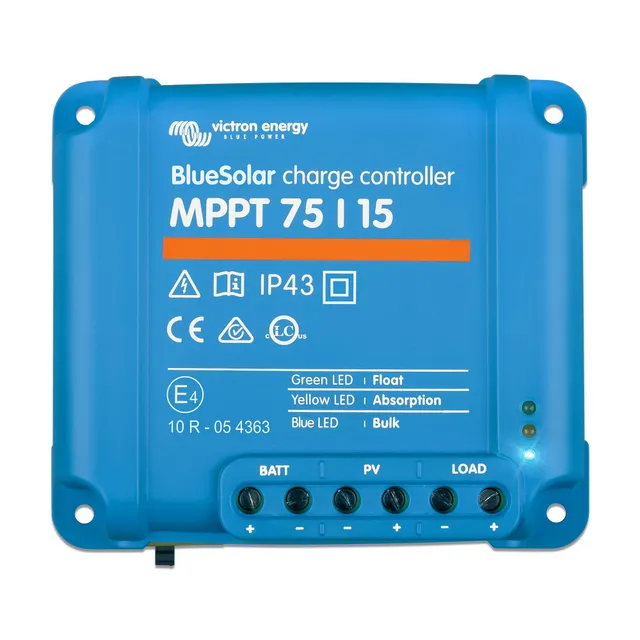 victron-energy-bluesolar-mppt-75-15-contr-leur-de-charge-solaire-75v-15a-12-24v image 1