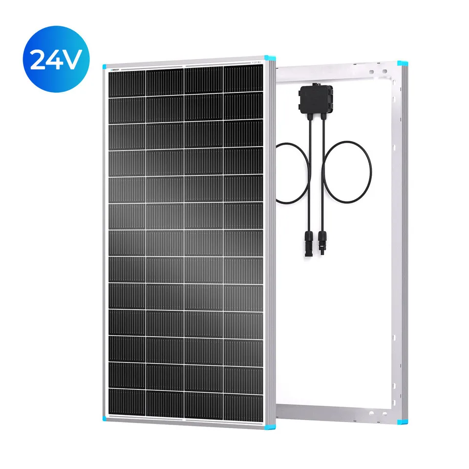 renogy-panneau-solaire-rigide-12v-100w-n-type-16bb-haute-efficacit image 1
