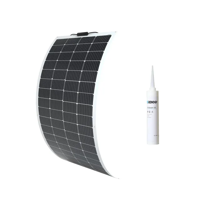 renogy-12v-200w-panneau-solaire-souple-flexible-monocristallin-pour-camping-car image 1