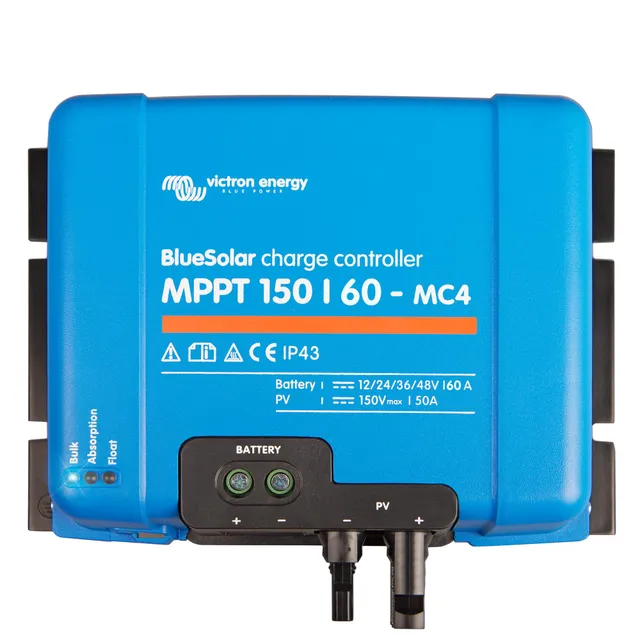 victron-energy-bluesolar-mppt-150-60-mc4-contr-leur-de-charge-solaire-12-24-36-4 image 1