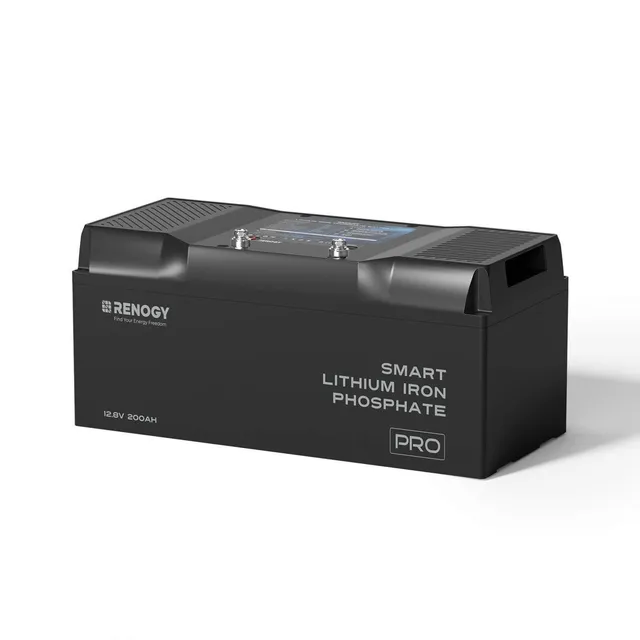 renogy-pro-series-batterie-lithium-lifepo4-12v-200ah-avec-bluetooth-et-auto-chau image 1
