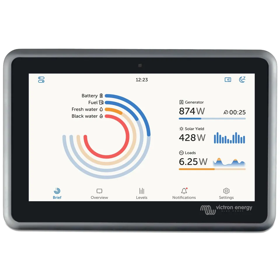 victron-energy-ekrano-gx-hub-de-surveillance-et-contr-le-avec-cran-tactile-int-g image 1
