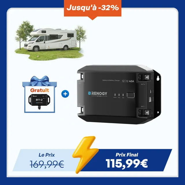 renogy-chargeur-de-batterie-dc-dc-12v-40a-boosteur-de-charge-alternateur-pour-ca image 1