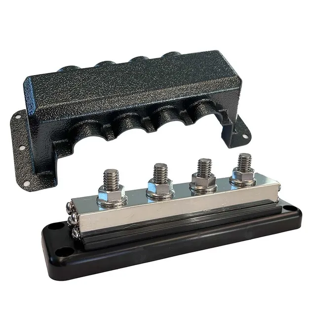 victron-energy-busbar-600-a-70-v-cc-barre-omnibus-4-bornes-haute-intensit-avec-c image 1