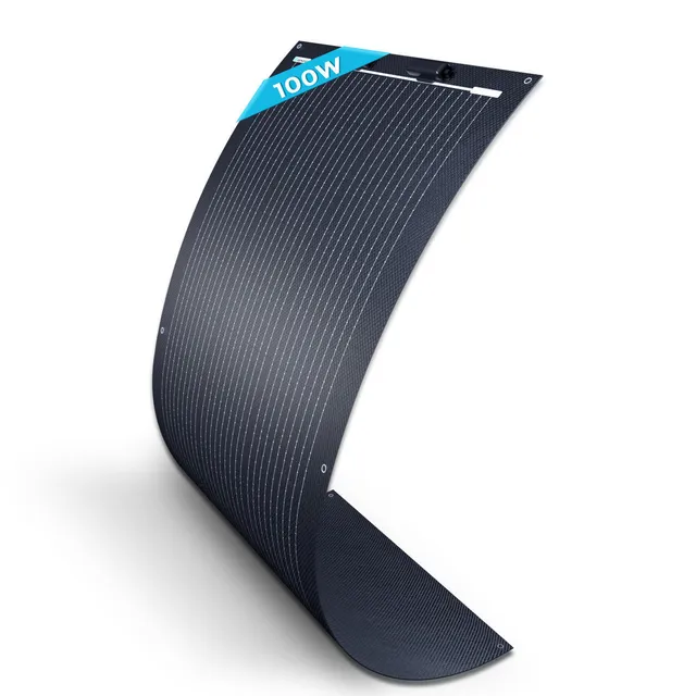 renogy-panneau-solaire-flexible-monocristallin-12v-100w-l-ger-perc-demi-cellules image 1