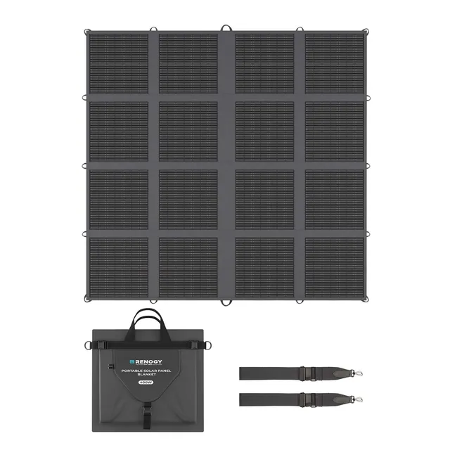 renogy-nomade-400w-12v-panneau-solaire-pliable-portable-pour-camping-car-et-van image 1