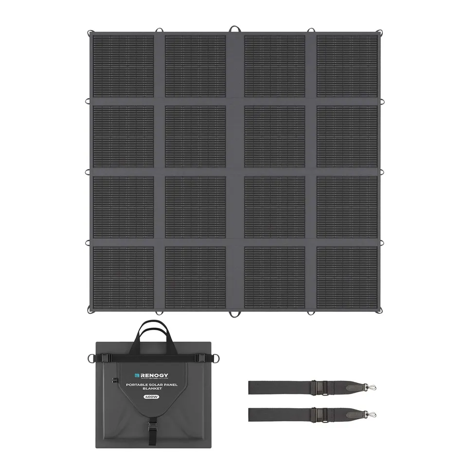 renogy-nomade-400w-12v-panneau-solaire-pliable-portable-pour-camping-car-et-van image 1