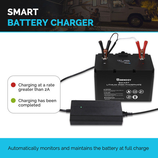 renogy-chargeur-de-batterie-lithium-ac-dc-12v-20a-smart-avec-activation image 2