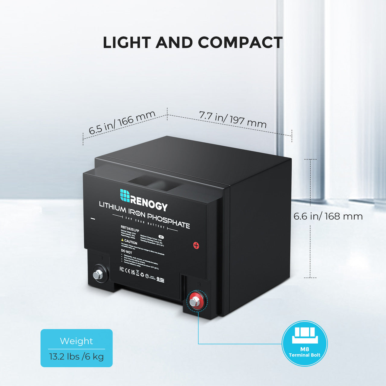 renogy-batterie-lithium-lifepo4-smart-24v-25ah-avec-bms-int-gr-et-tanch-it-ip65 image 4
