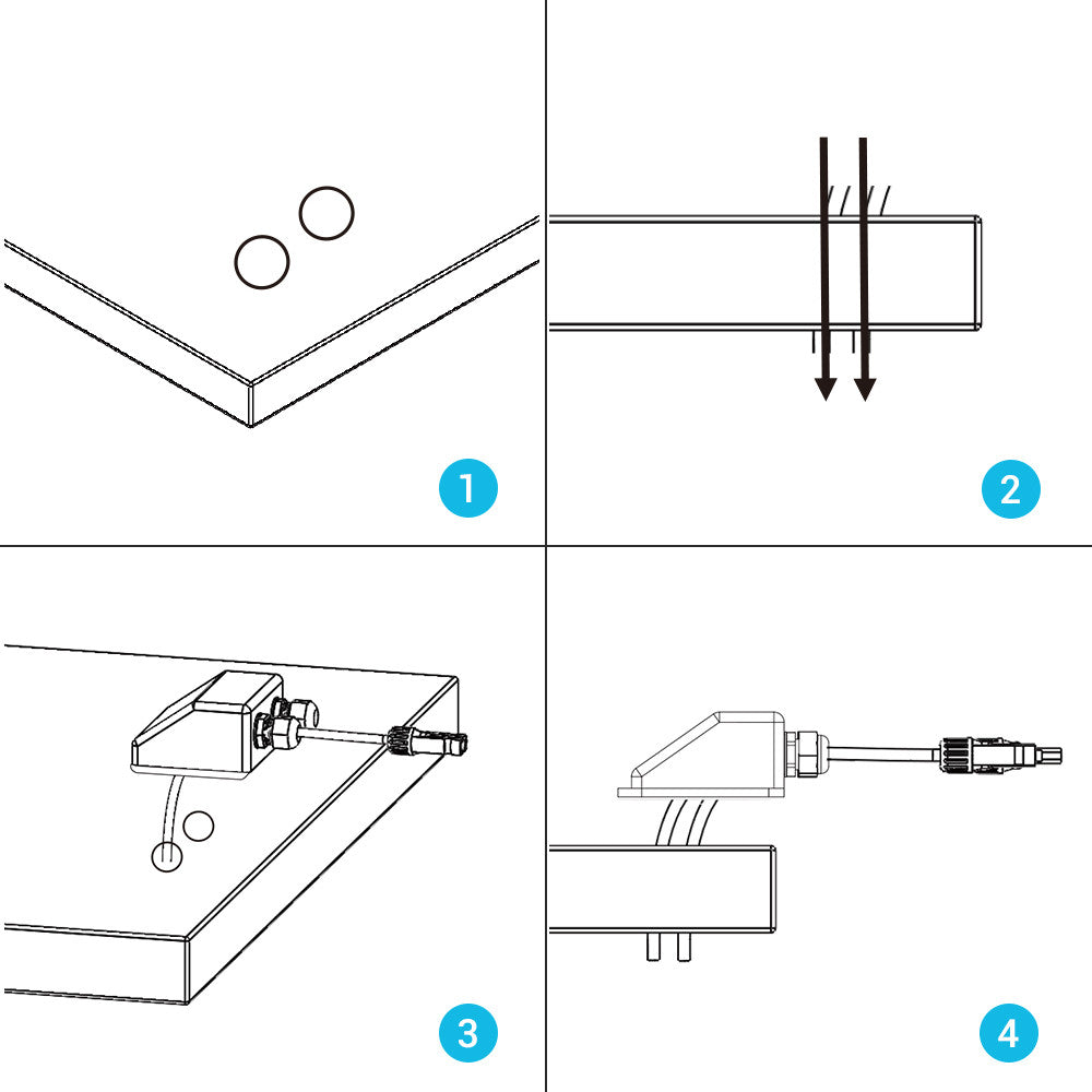 renogy-cable-entry-housing-bo-tier-de-passage-de-c-bles-solaire-tanche-abs-doubl image 6
