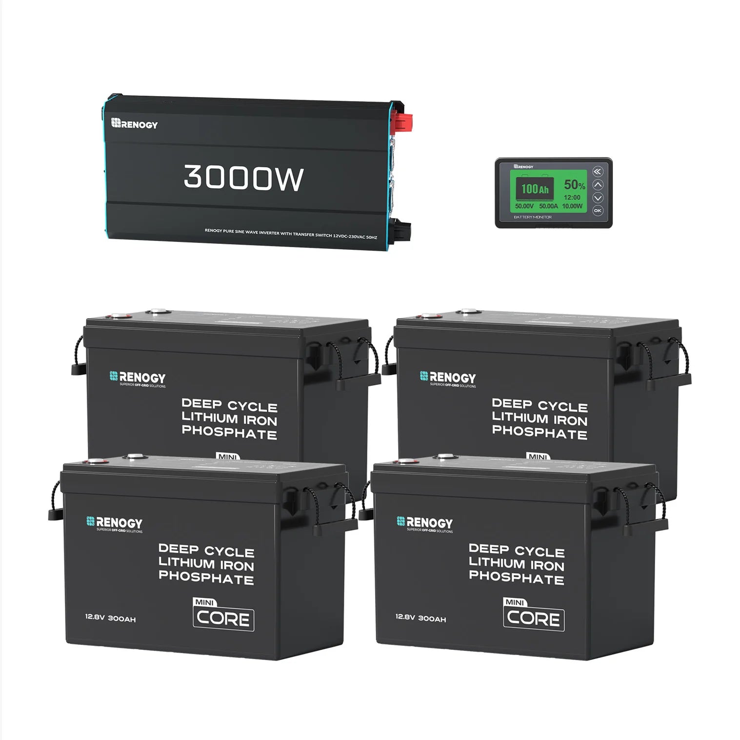 renogy-kit-nergie-off-grid-15-36-kwh-onduleur-3000w-r-gulateur-60a-mppt image 1