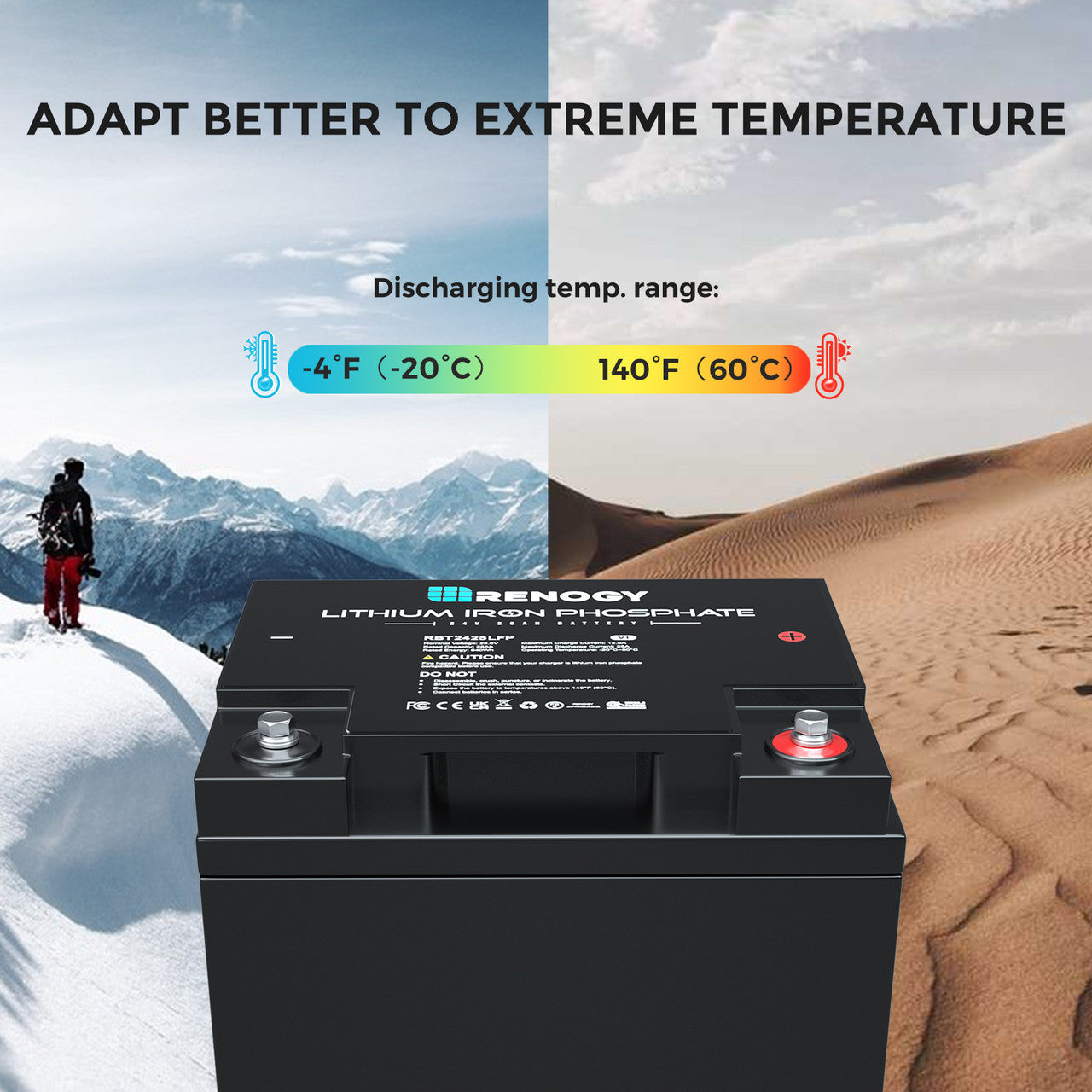 renogy-batterie-lithium-lifepo4-smart-24v-25ah-avec-bms-int-gr-et-tanch-it-ip65 image 7