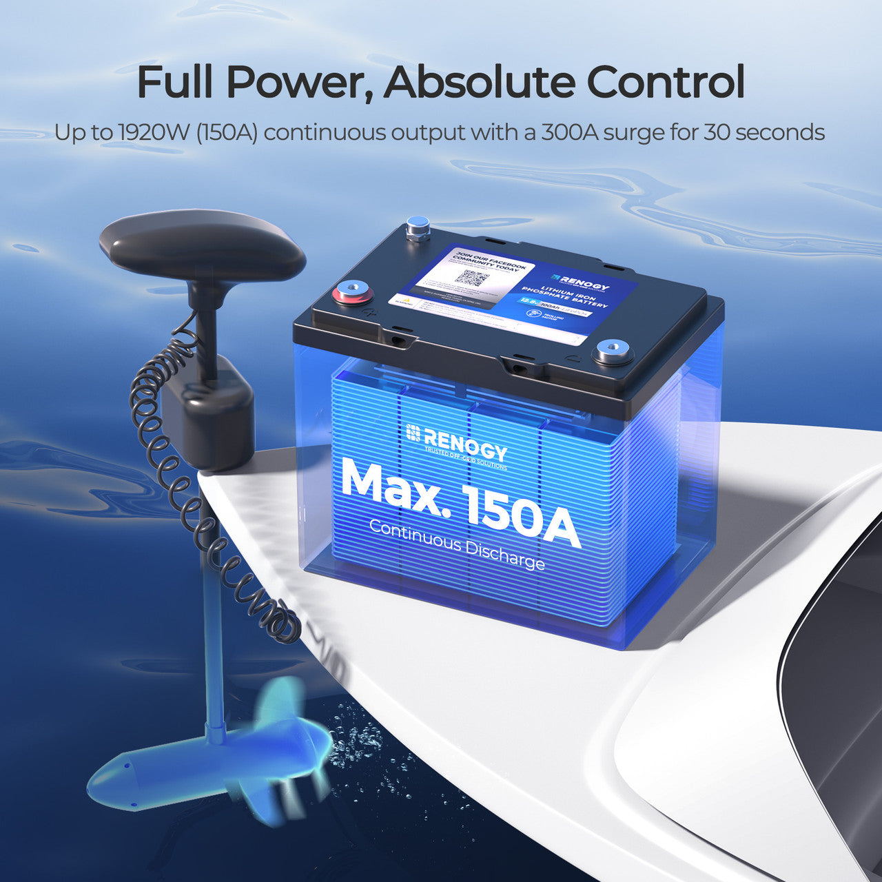 renogy-core-trolling-moteur-12v-100ah-batterie-lifepo4-format-group-24-avec-blue image 2