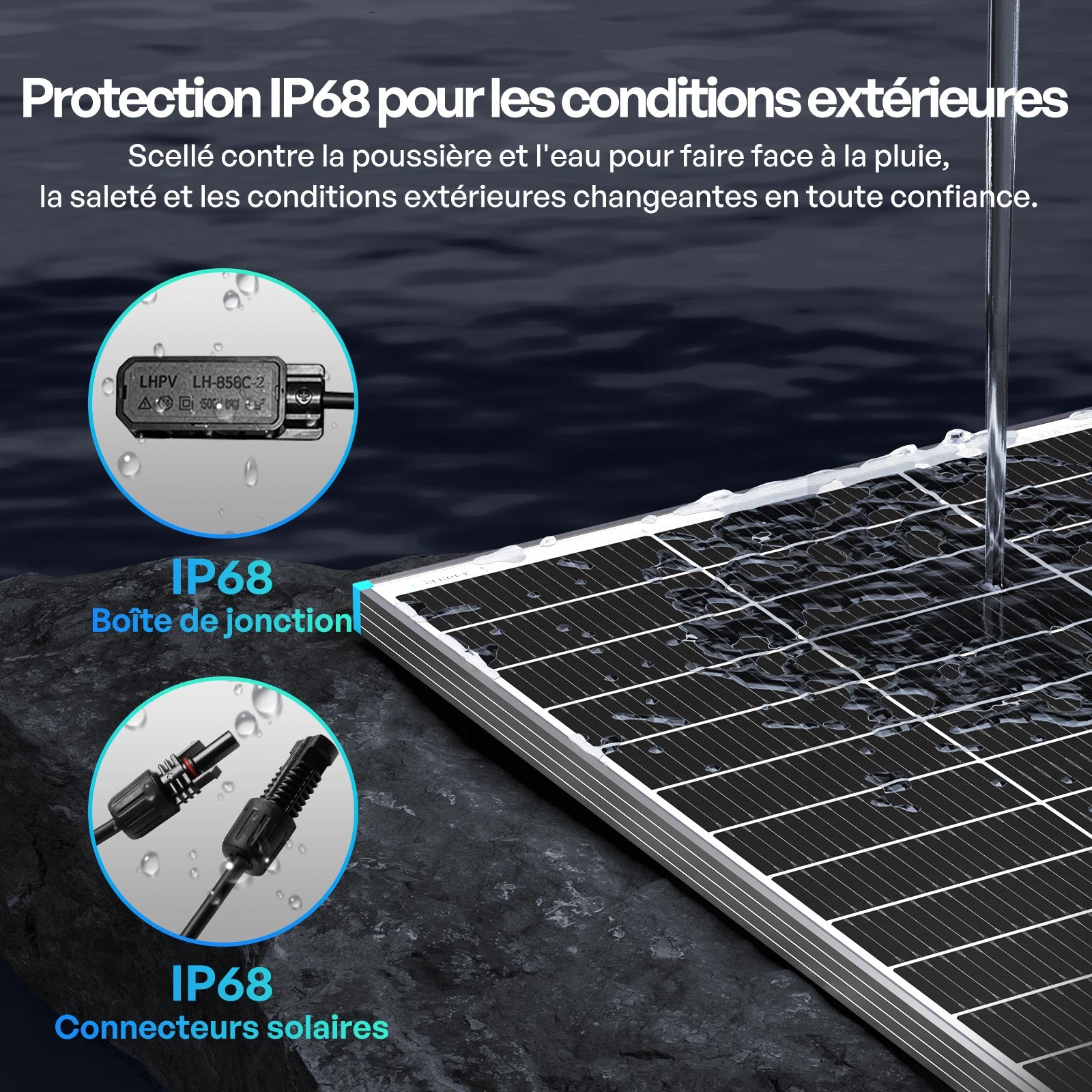 renogy-100w-panneau-solaire-bifacial-n-type-double-face-haute-production image 5