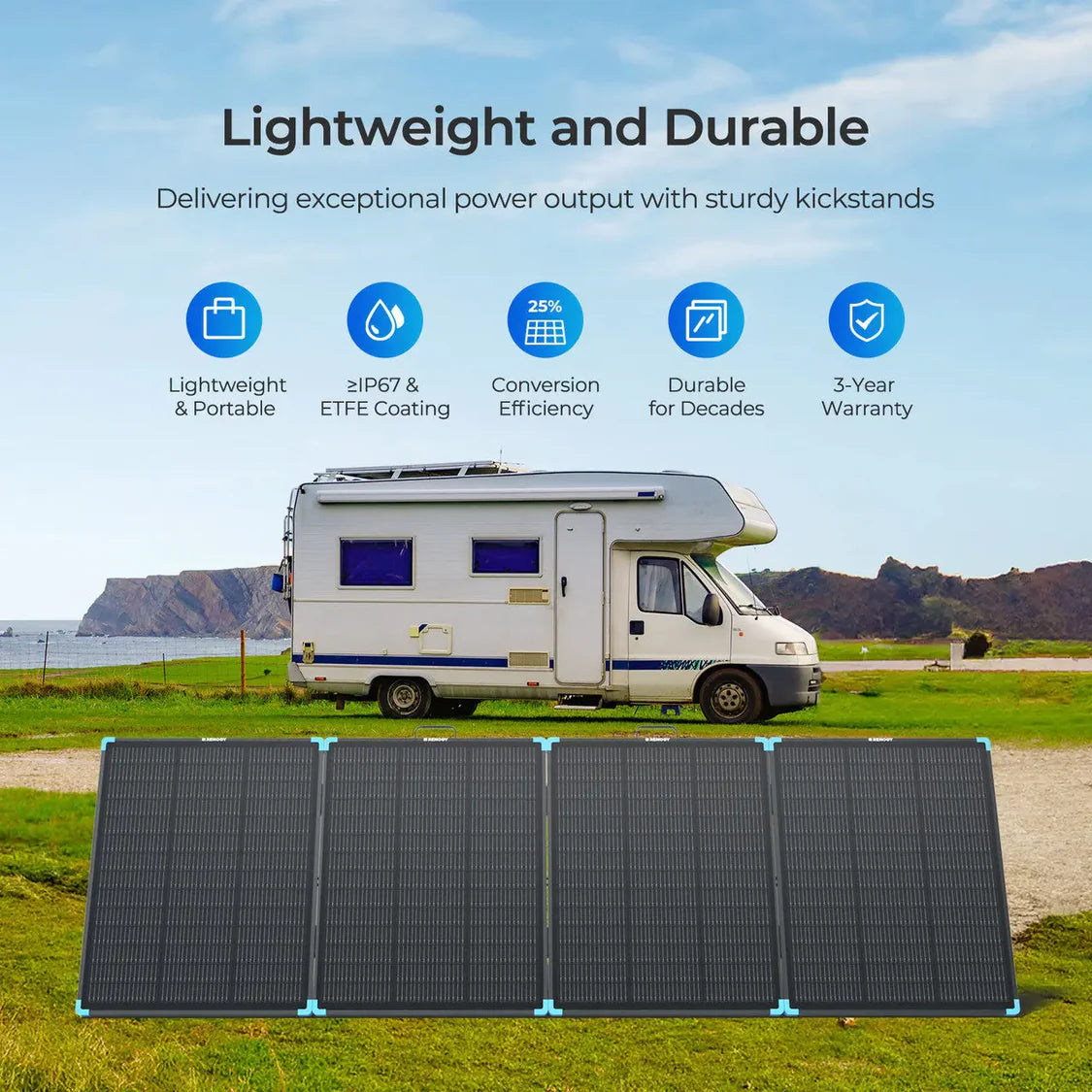 renogy-12v-300w-valise-solaire-pliable-kit-portable-monocristallin-puissant-et-c image 3