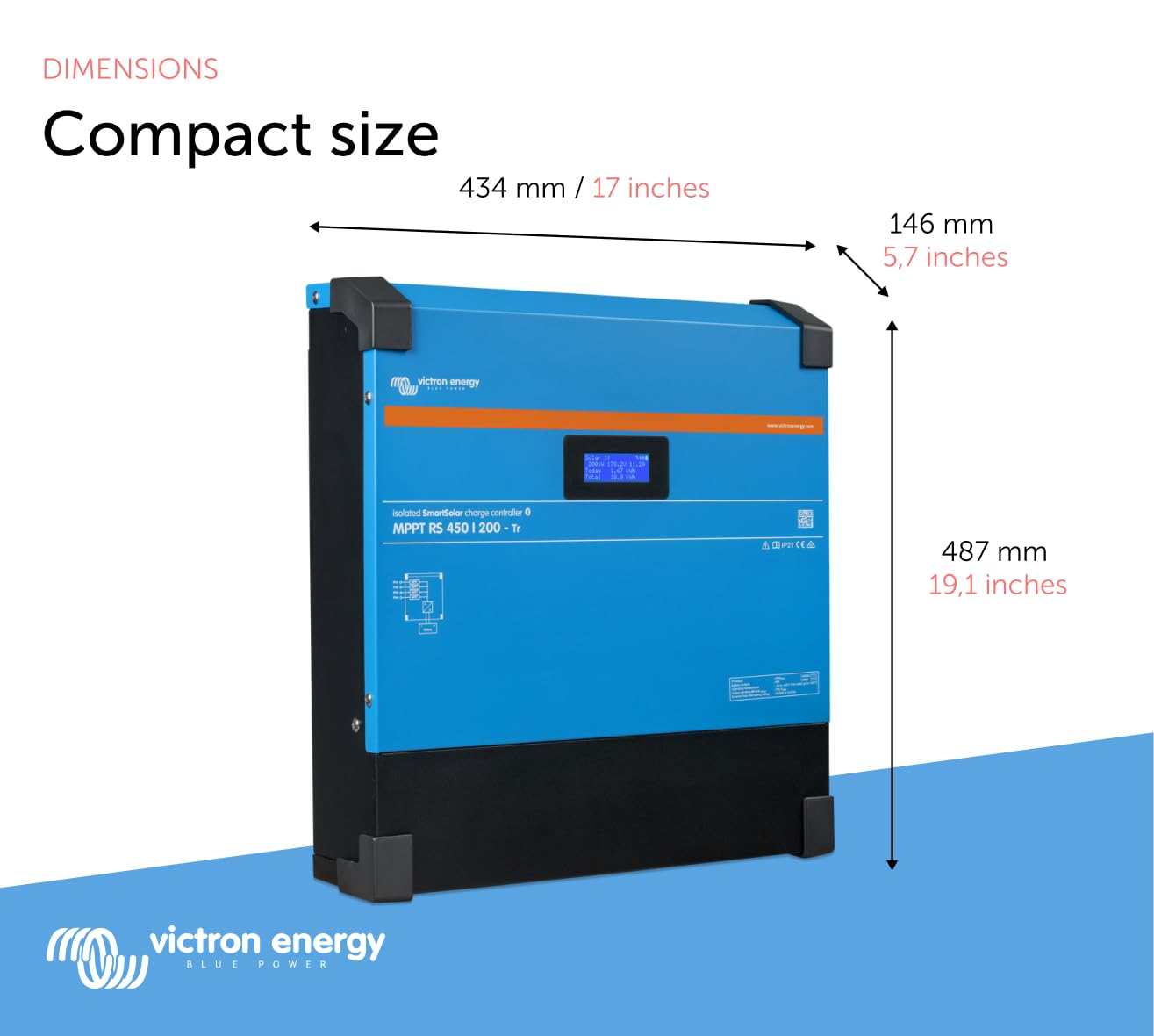 victron-energy-smartsolar-mppt-rs-450-200-contr-leur-de-charge-solaire-450-vdc-2 image 3