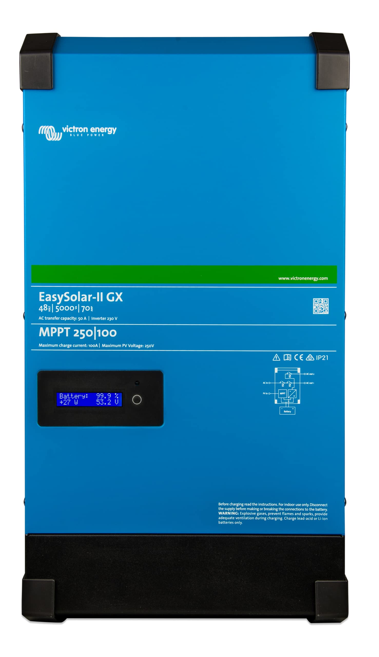 victron-energy-easysolar-ii-48-5000-70-50-mppt-250-100-gx-ondeur-chargeur-solair image 1