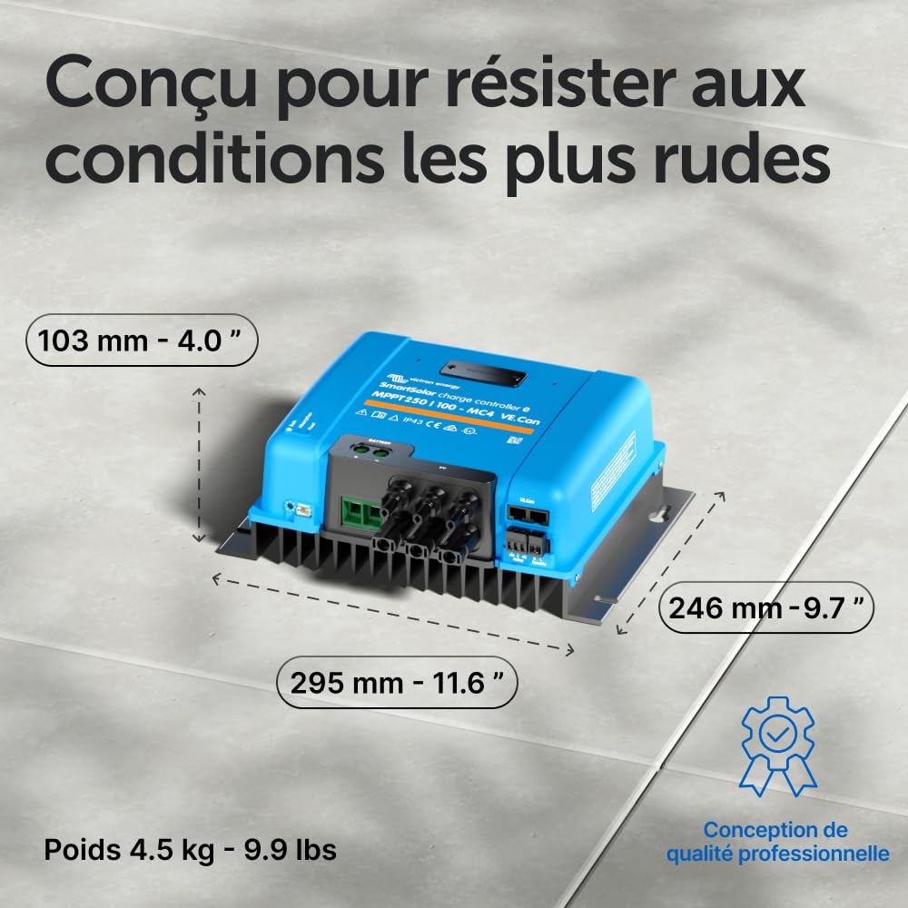 victron-energy-smartsolar-mppt-ve-can-250-100-contr-leur-de-charge-solaire-bluet image 3