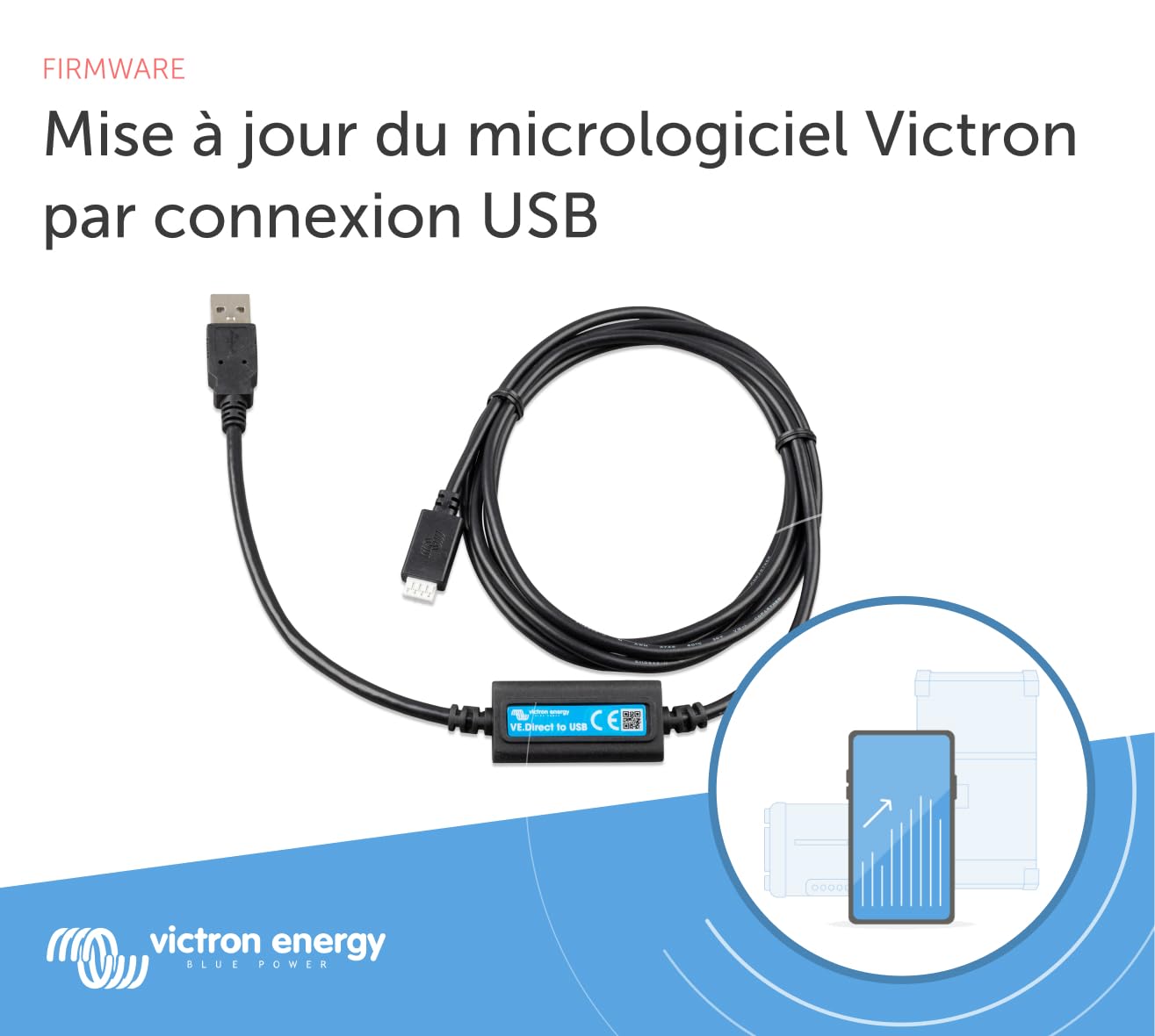 victron-energy-interface-ve-direct-vers-usb-c-ble-de-connexion-compatible-ve-dir image 2