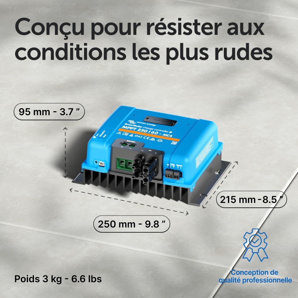 victron-energy-smartsolar-mppt-250-60-mc4-contr-leur-de-charge-solaire-bluetooth image 3