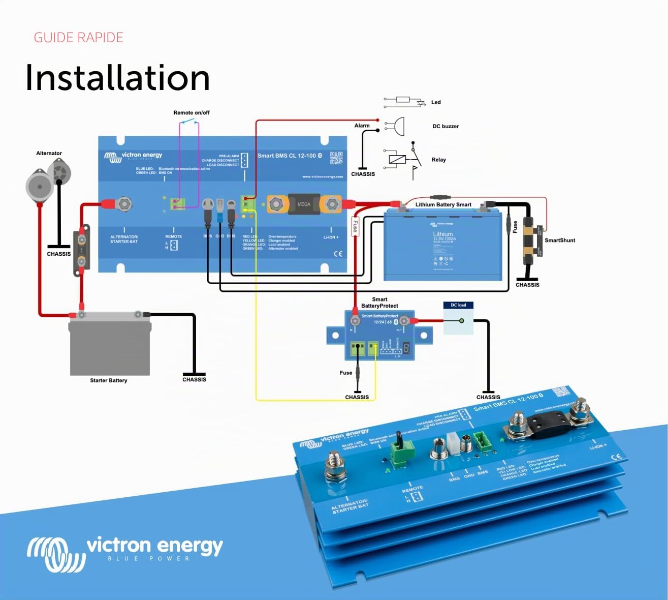 victron-energy-smart-bms-cl-12-100-syst-me-de-gestion-de-batterie-pour-batteries image 6