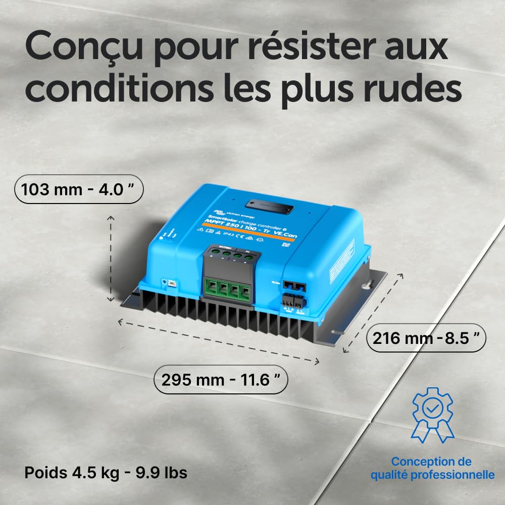 victron-energy-smartsolar-mppt-250-100-tr-ve-can-contr-leur-de-charge-solaire-25 image 3
