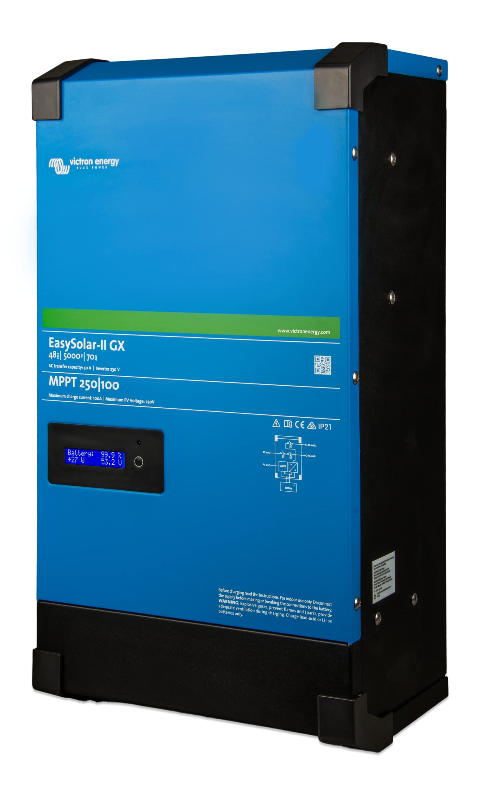 victron-energy-easysolar-ii-48-5000-70-50-mppt-250-100-gx-ondeur-chargeur-solair image 3