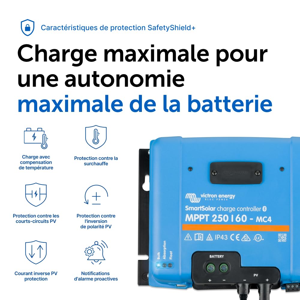 victron-energy-smartsolar-mppt-250-60-mc4-contr-leur-de-charge-solaire-bluetooth image 7