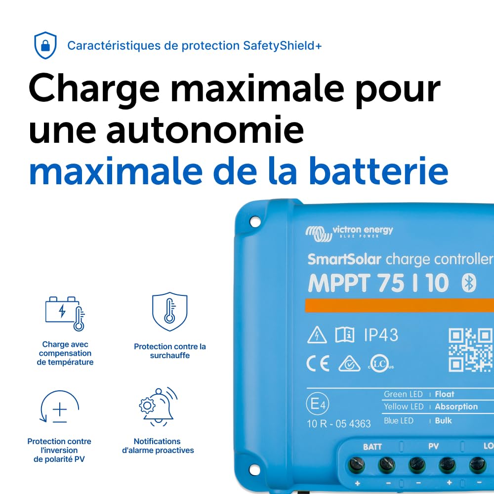 victron-energy-smartsolar-mppt-75-10-contr-leur-de-charge-solaire-bluetooth-75v- image 8