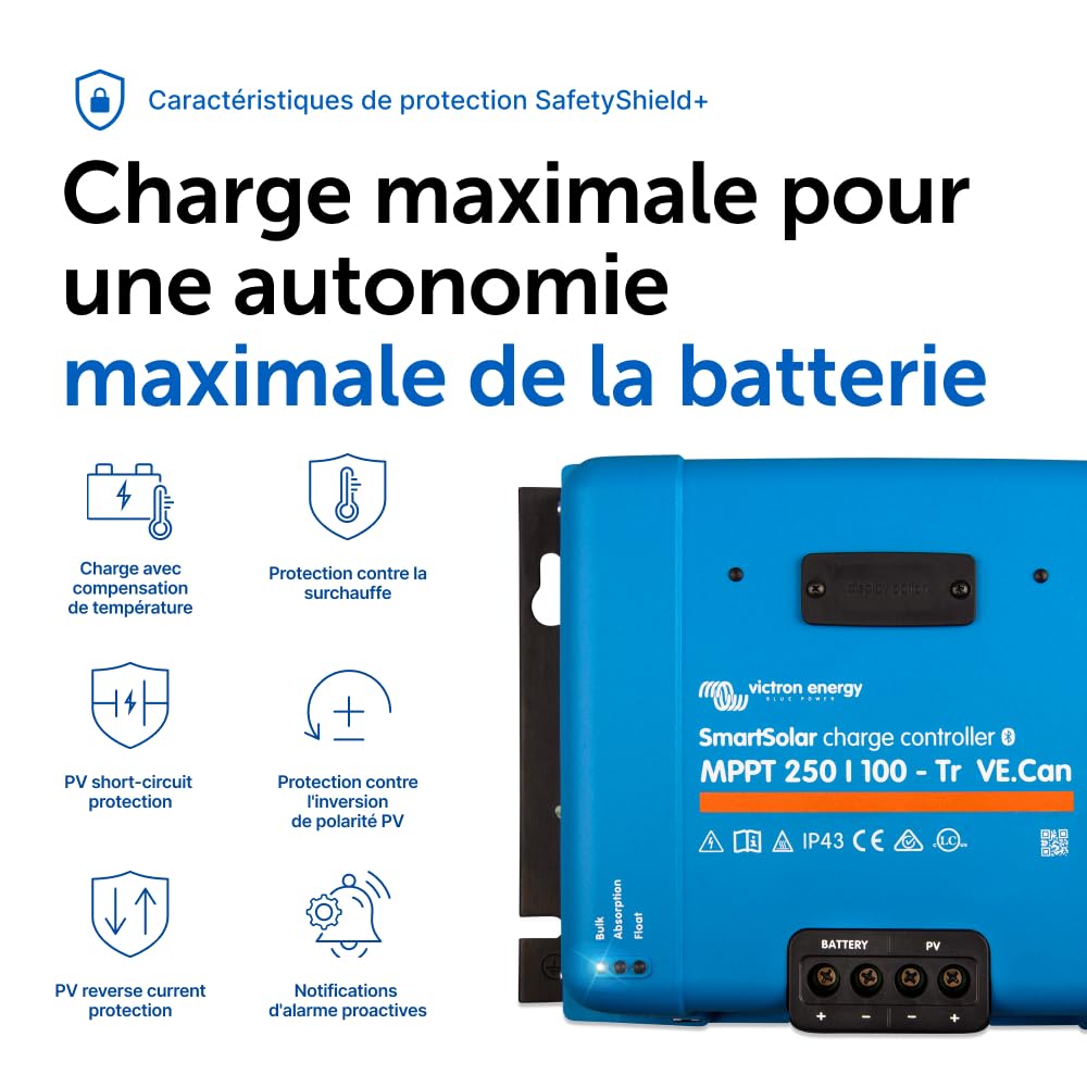 victron-energy-smartsolar-mppt-250-100-tr-ve-can-contr-leur-de-charge-solaire-25 image 7