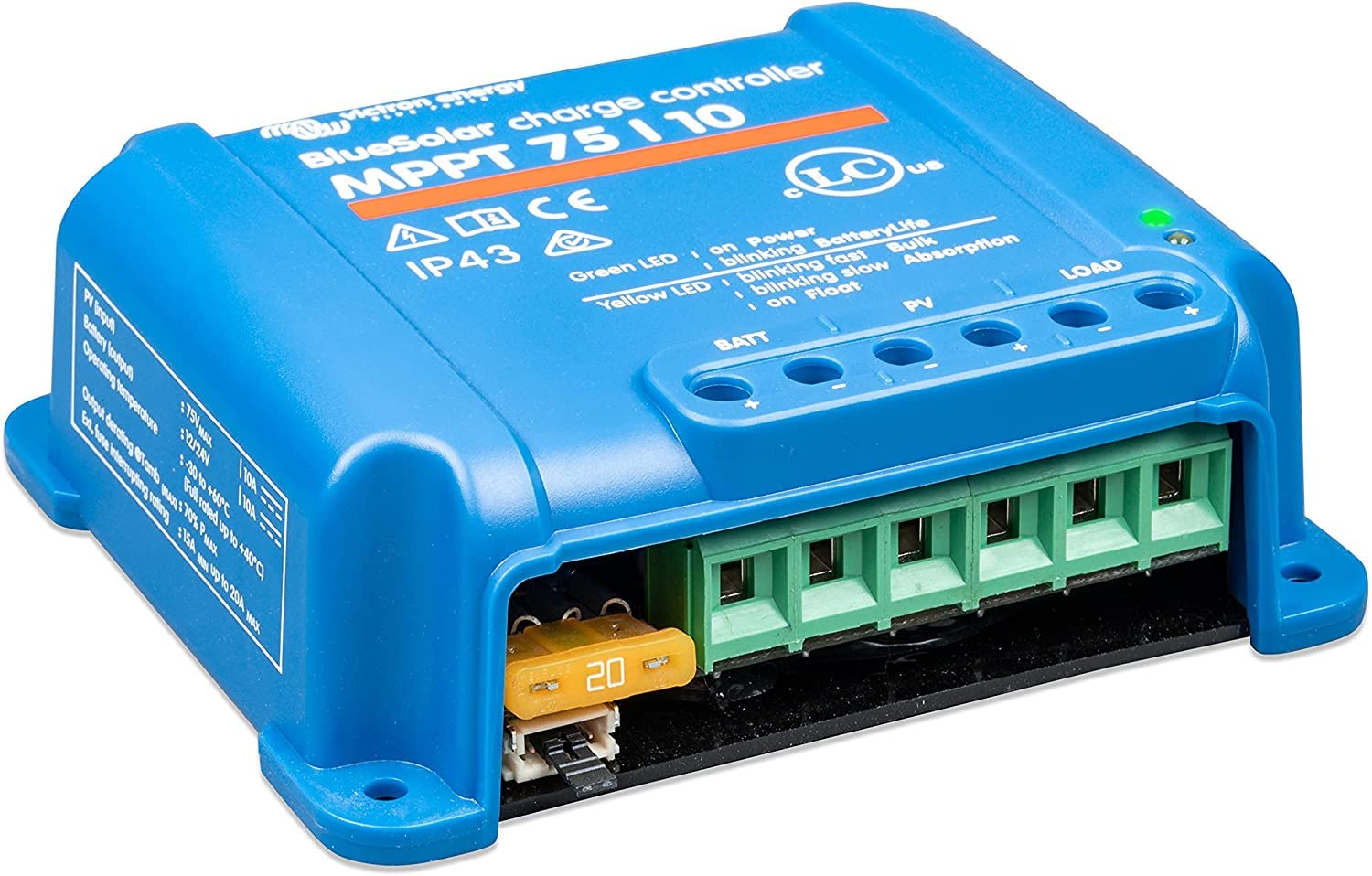 victron-energy-bluesolar-mppt-75-10-contr-leur-de-charge-solaire-75v-10a-12-24v- image 4