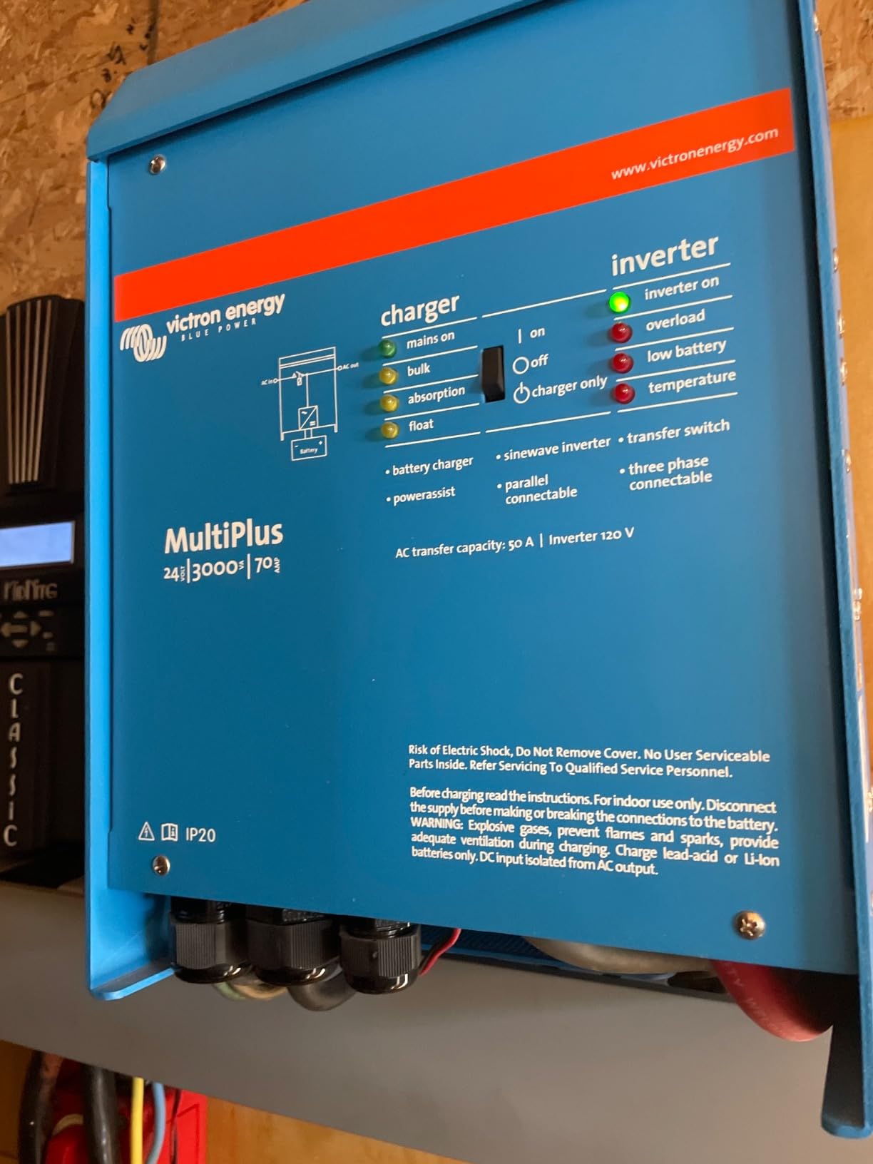 Le cœur de mon installation
