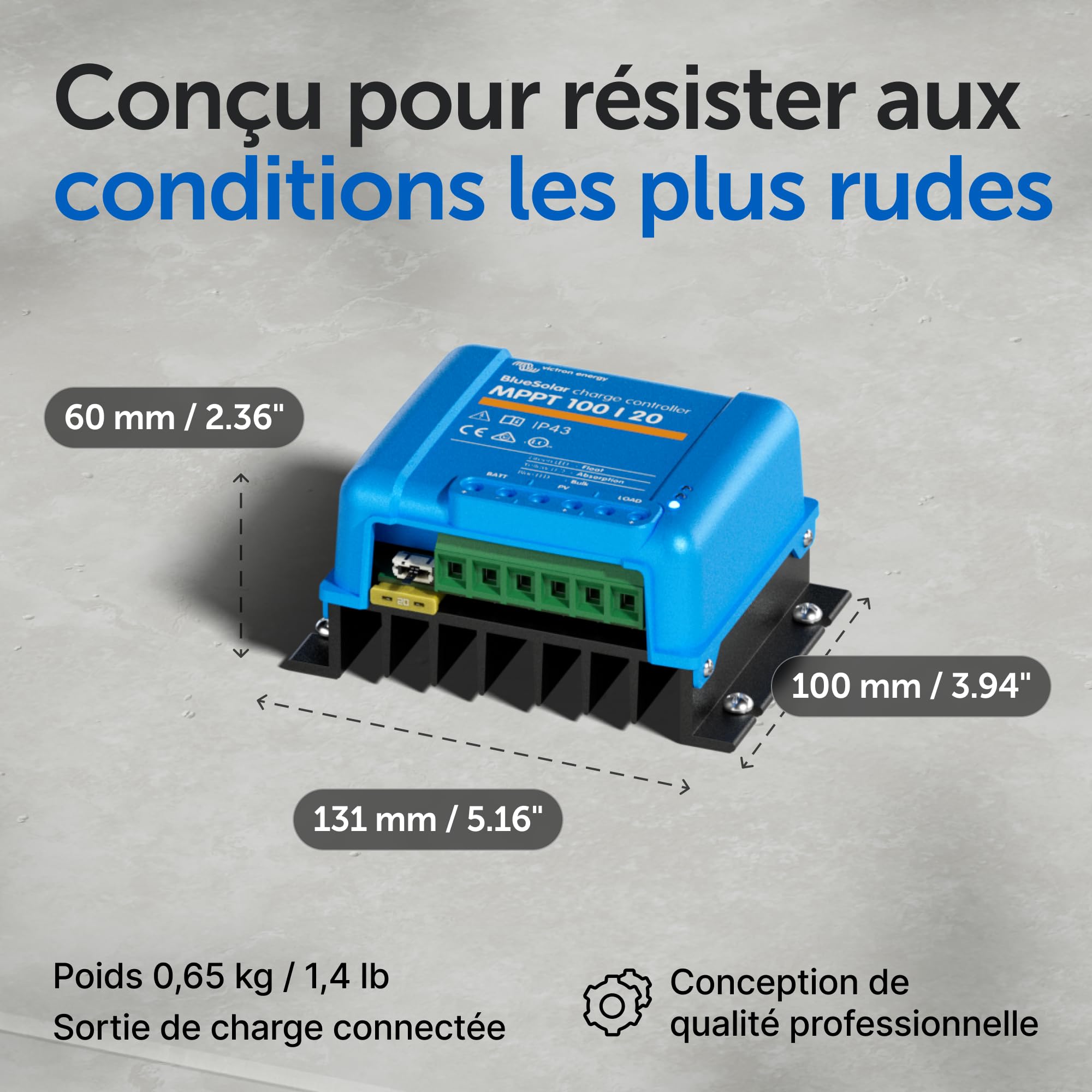 victron-energy-bluesolar-mppt-100-20-contr-leur-de-charge-solaire-100v-20a-48v-a image 3