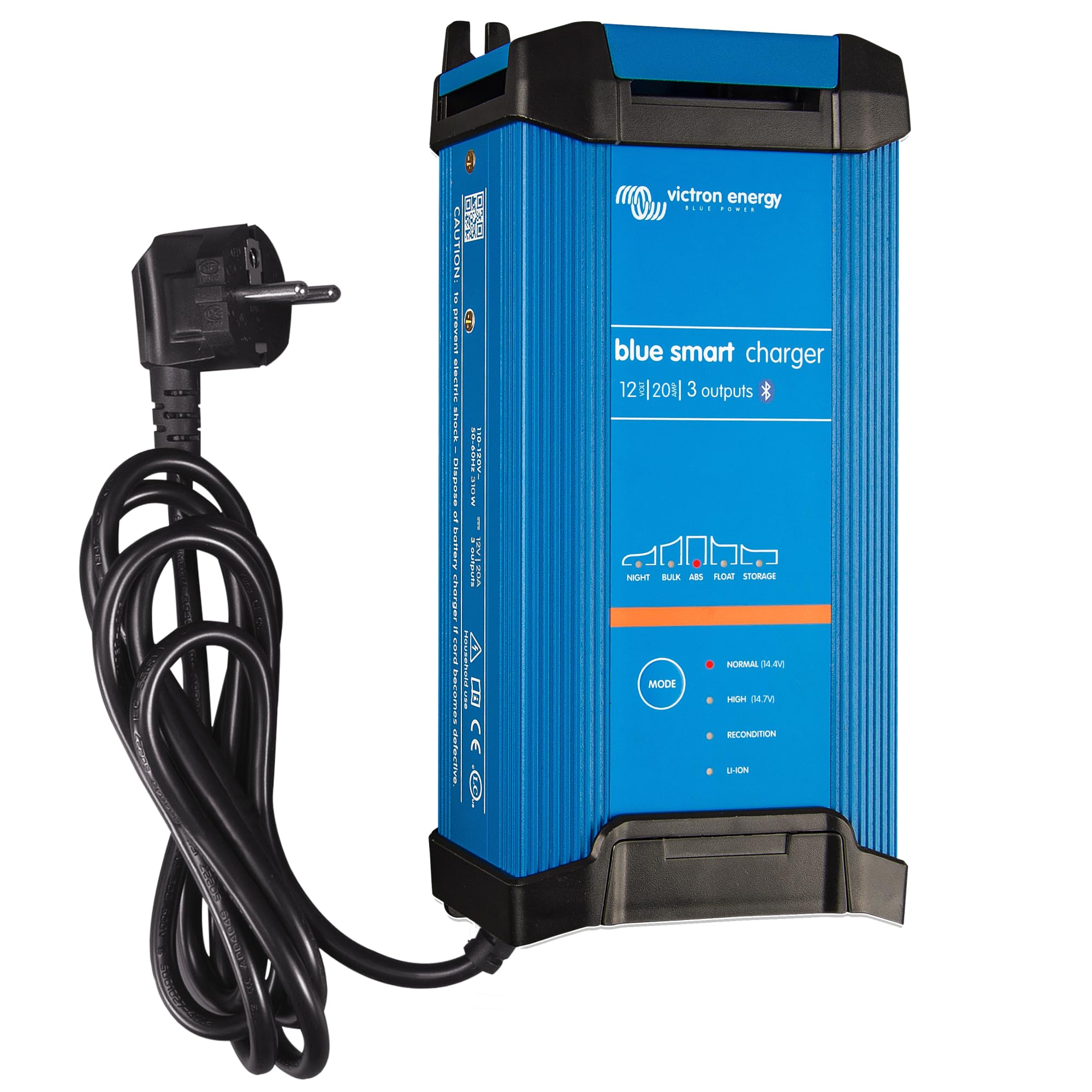 victron-energy-blue-smart-ip22-chargeur-de-batterie-12-v-20-a-3-sorties-230-v-ce image 1