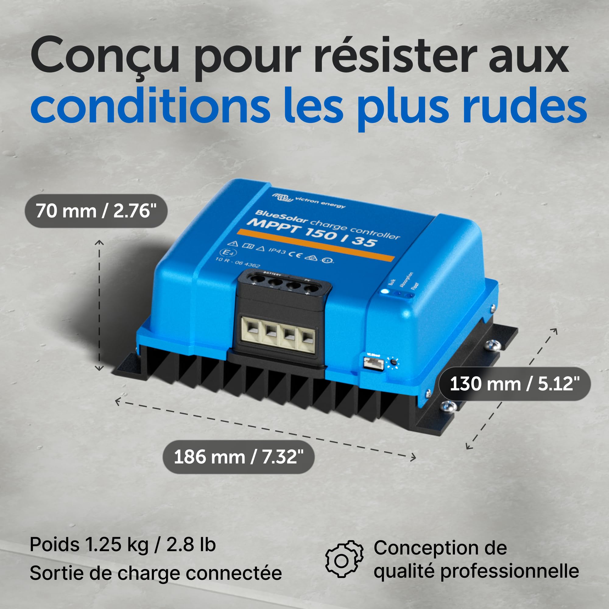 victron-energy-bluesolar-mppt-150-35-contr-leur-de-charge-solaire-150v-35a-12-24 image 3