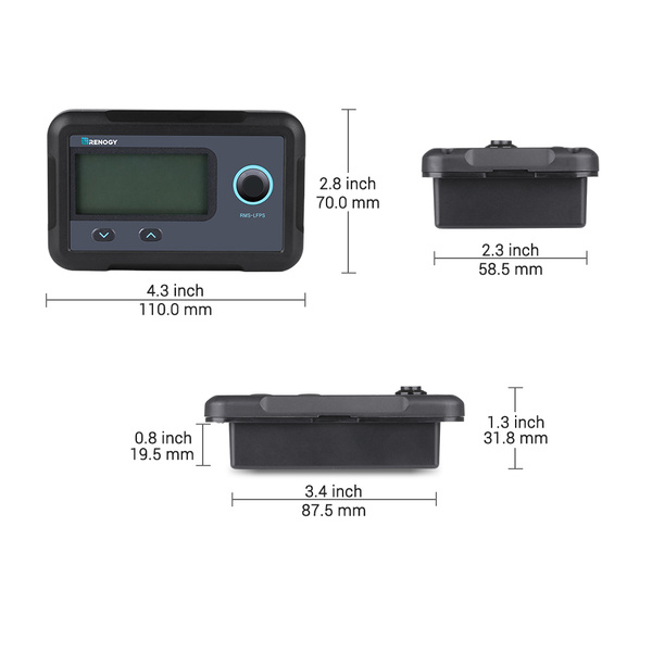 renogy-cran-de-surveillance-pour-batteries-smart-lithium-moniteur-lcd-haute-pr-c image 7