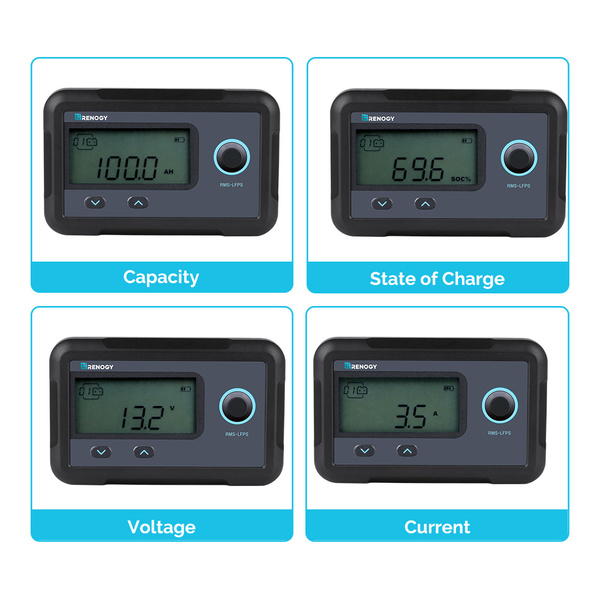 renogy-cran-de-surveillance-pour-batteries-smart-lithium-moniteur-lcd-haute-pr-c image 3