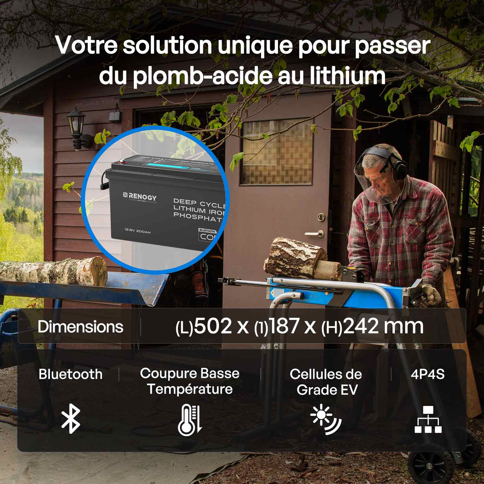 renogy-core-batterie-lithium-lifepo4-12v-200ah-avec-bluetooth image 3