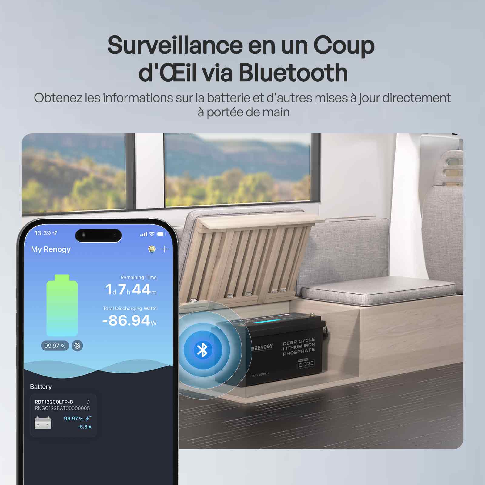 renogy-core-batterie-lithium-lifepo4-12v-200ah-avec-bluetooth image 4