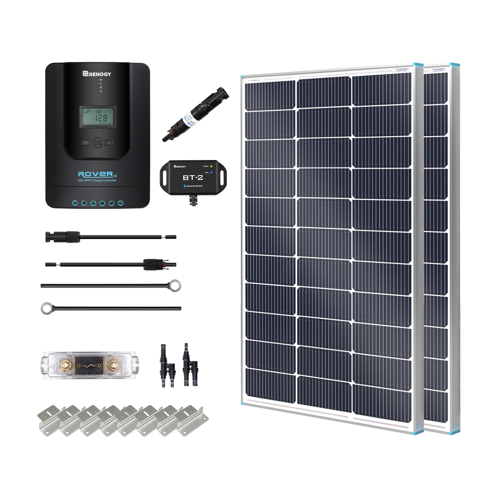 renogy-kit-solaire-12v-200w-avec-contr-leur-de-charge-40a image 2