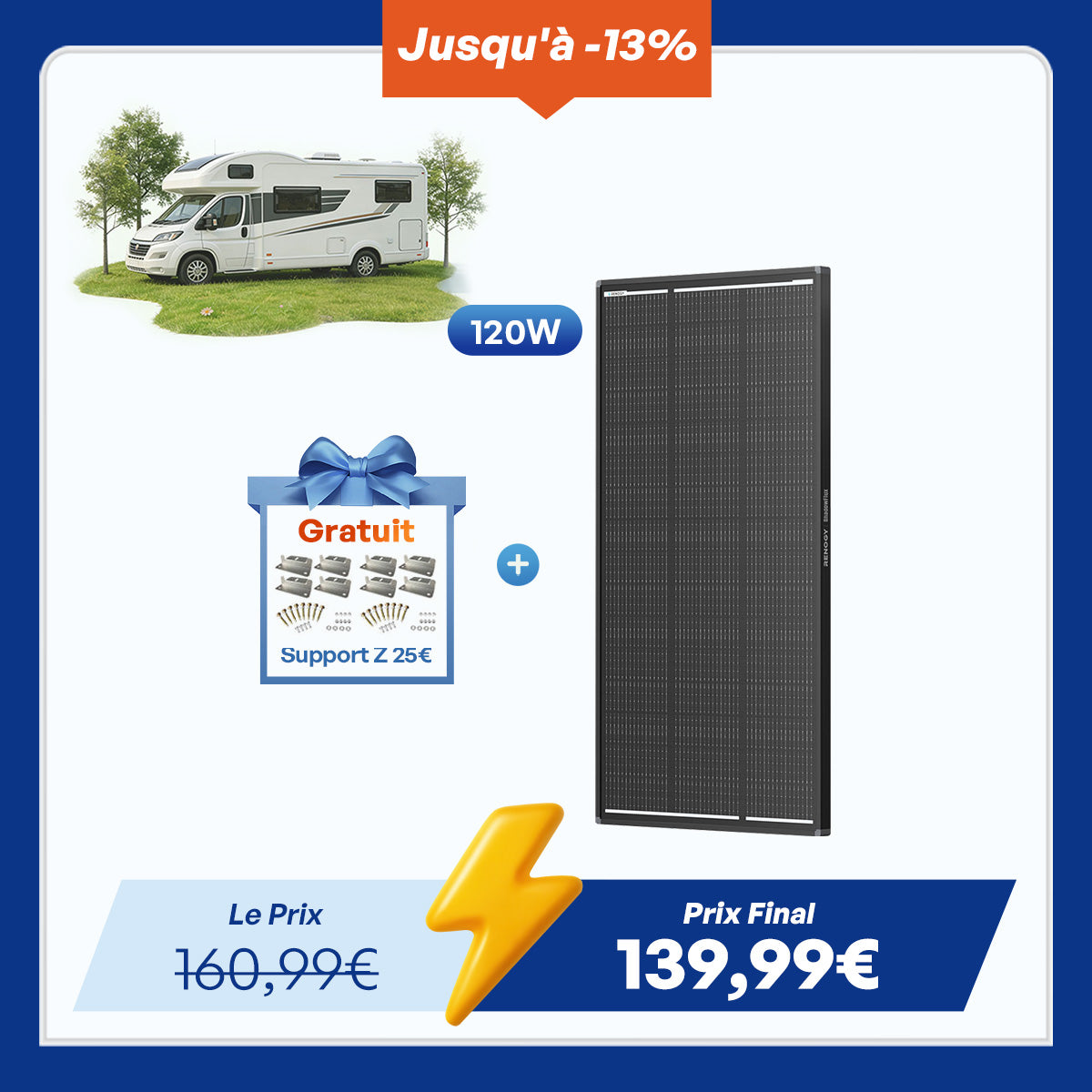 renogy-shadowflux-120w-12v-panneau-solaire-anti-ombrage-n-type-pour-camping-car image 2
