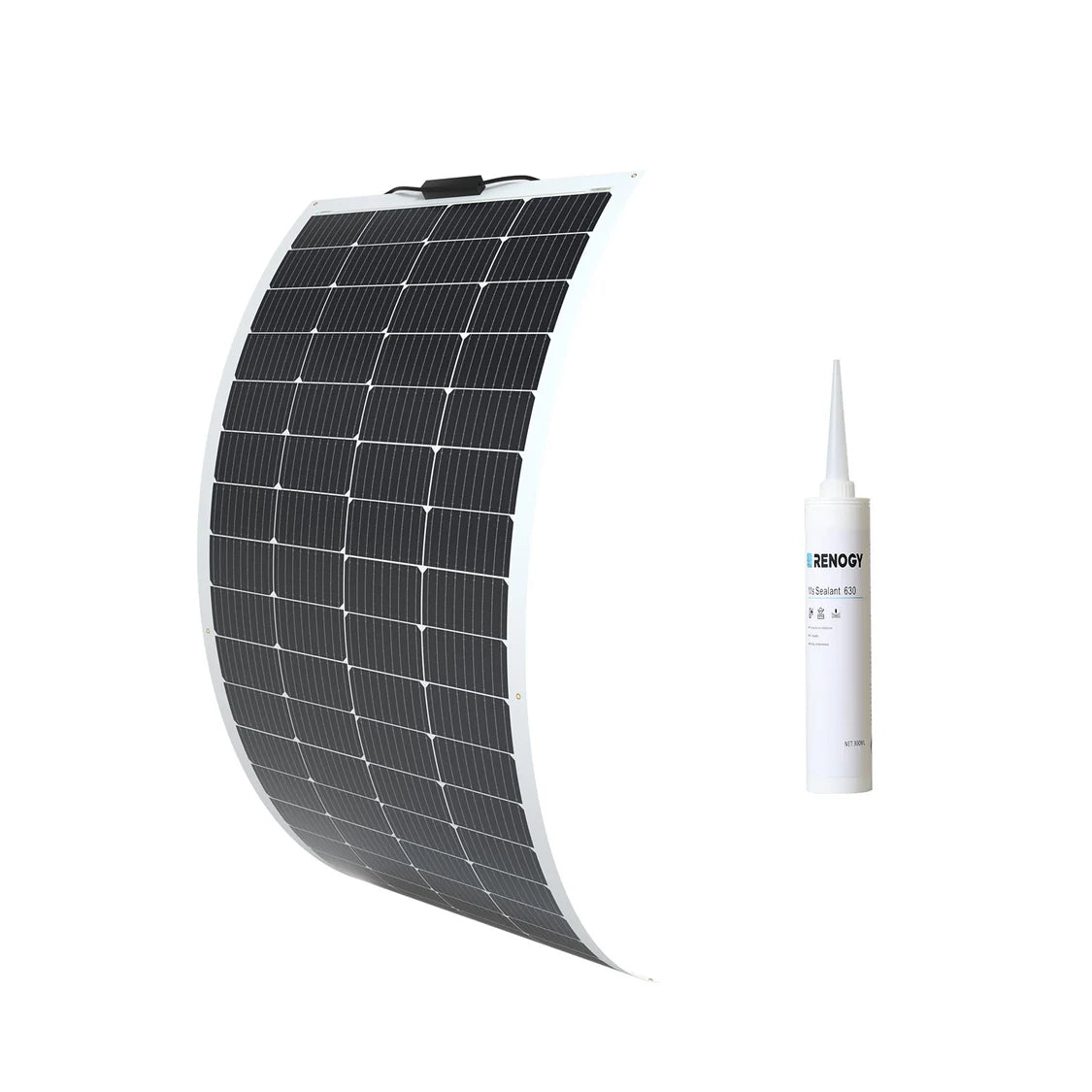 renogy-12v-200w-panneau-solaire-souple-flexible-monocristallin-pour-camping-car image 1