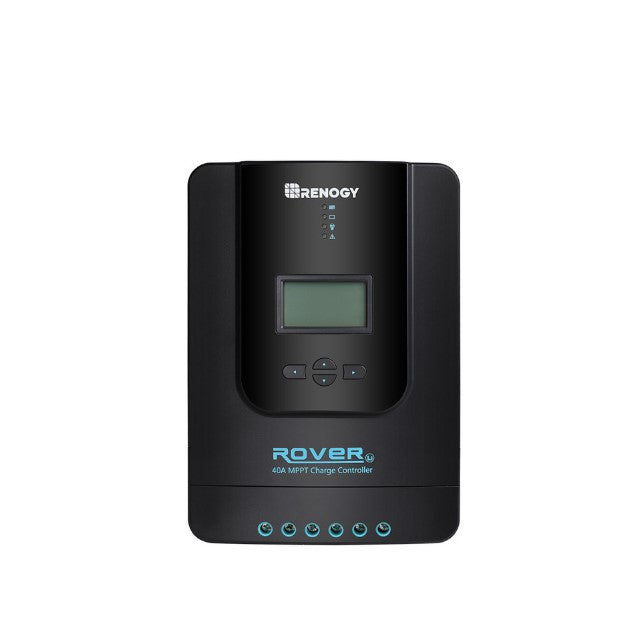 renogy-rover-li-40a-r-gulateur-de-charge-solaire-mppt-40-a-aluminium-moul-blueto image 1